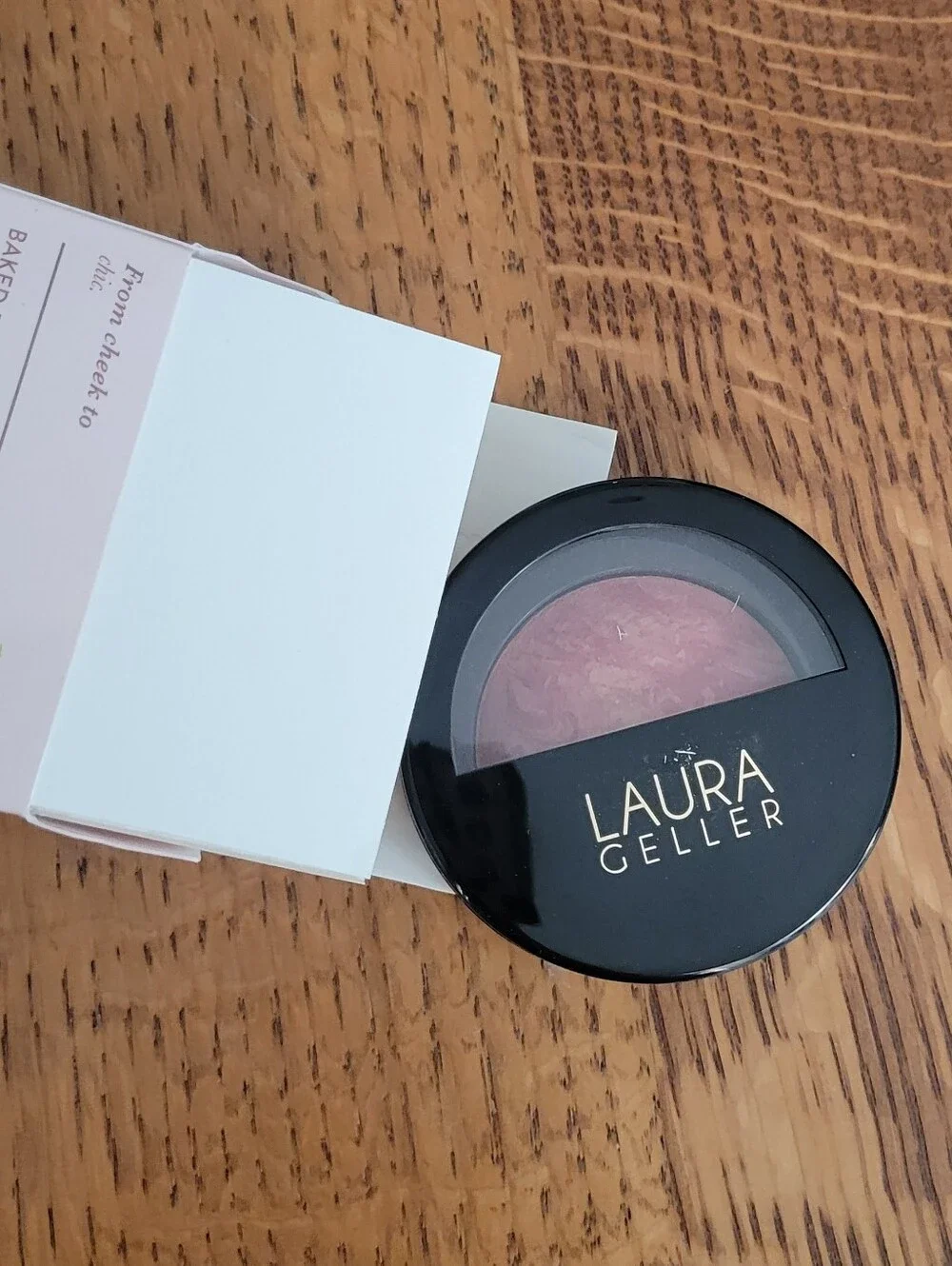 Laura Heller Baked-N-Brighten Marbleized Blush - Tropical Blush